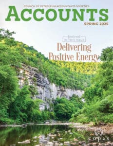 Spring 2025 - Cover COPAS 25 spring - Council of Petroleum Accountants Societies